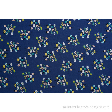 Blue Background Babysbreath Printed Fabrics